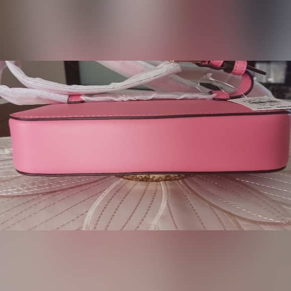 MICHAEL Michael Kors Sloan Editor Belt Bag Leather, Pink ❤️NEW❤️ retails $398 - Picture 5 of 8